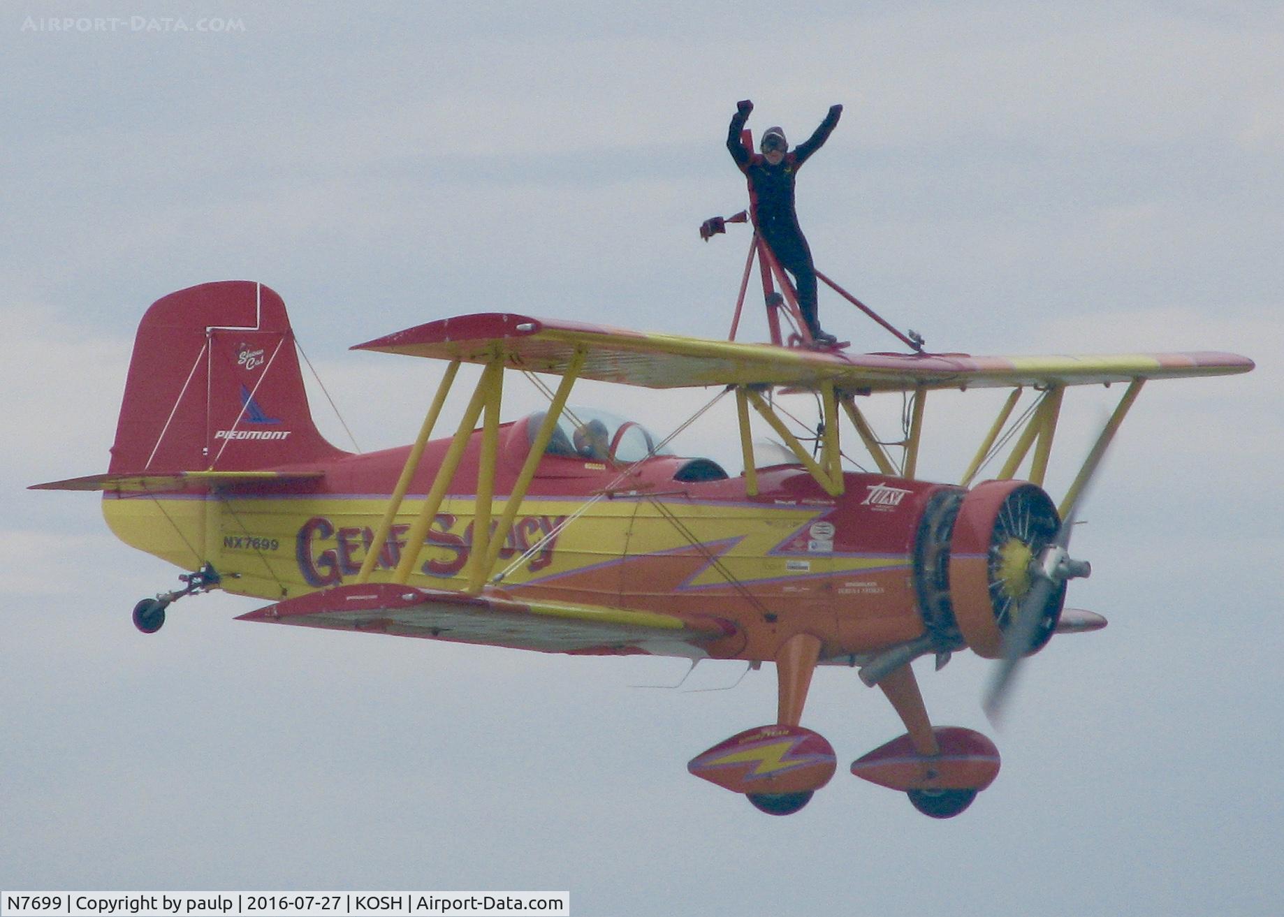 N7699, 1972 Grumman G-164A Show Cat C/N 1004, AirVenture 2016