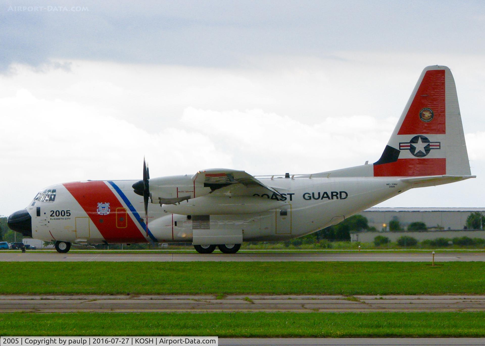 2005, 2003 Lockheed Martin HC-130J Hercules C/N 382-5541, AirVenture 2016