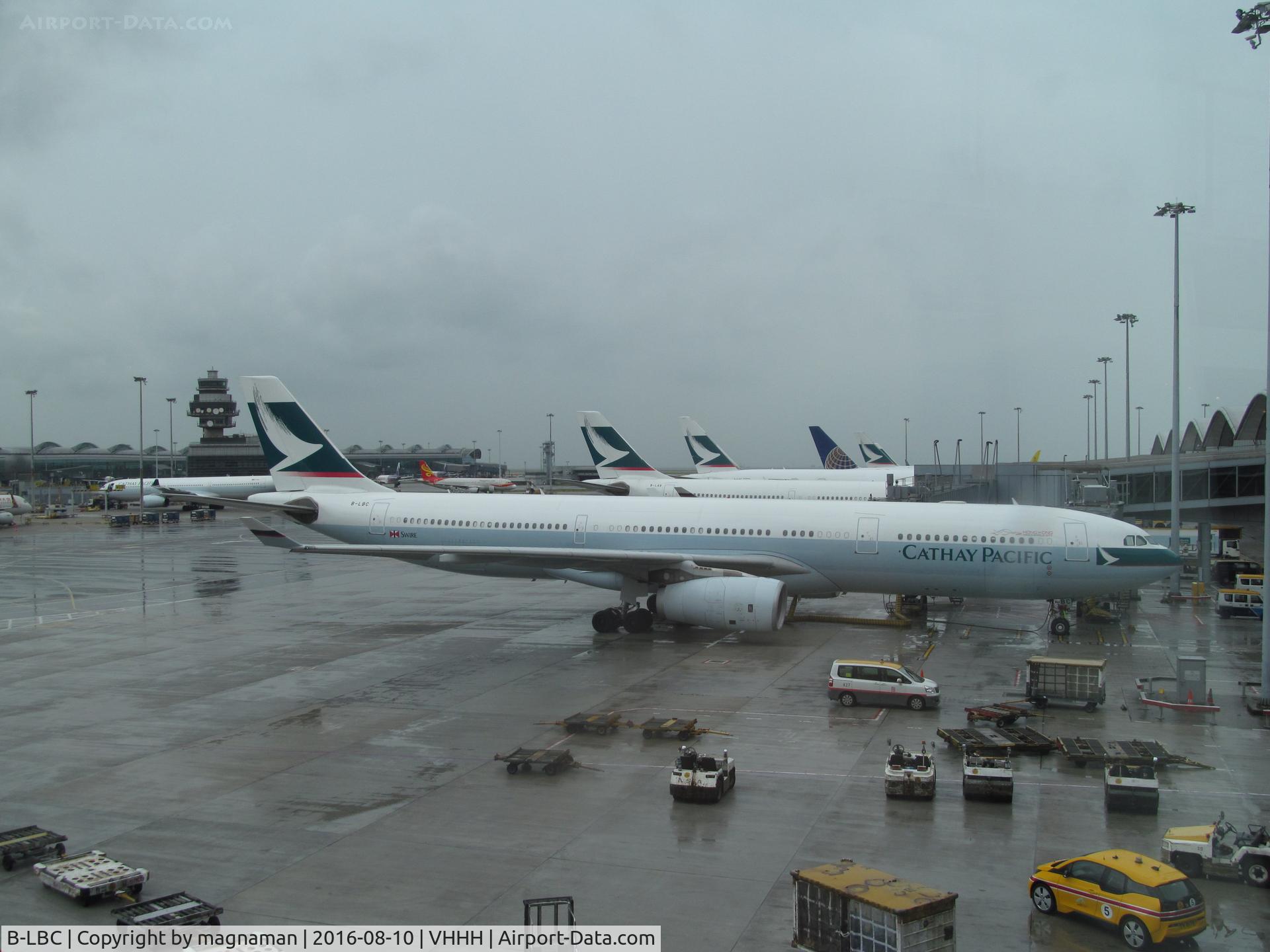 B-LBC, 2013 Airbus A330-343X C/N 1443, on stand