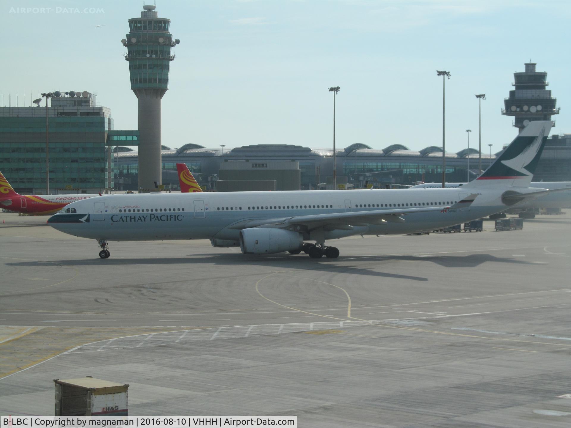 B-LBC, 2013 Airbus A330-343X C/N 1443, taxying out