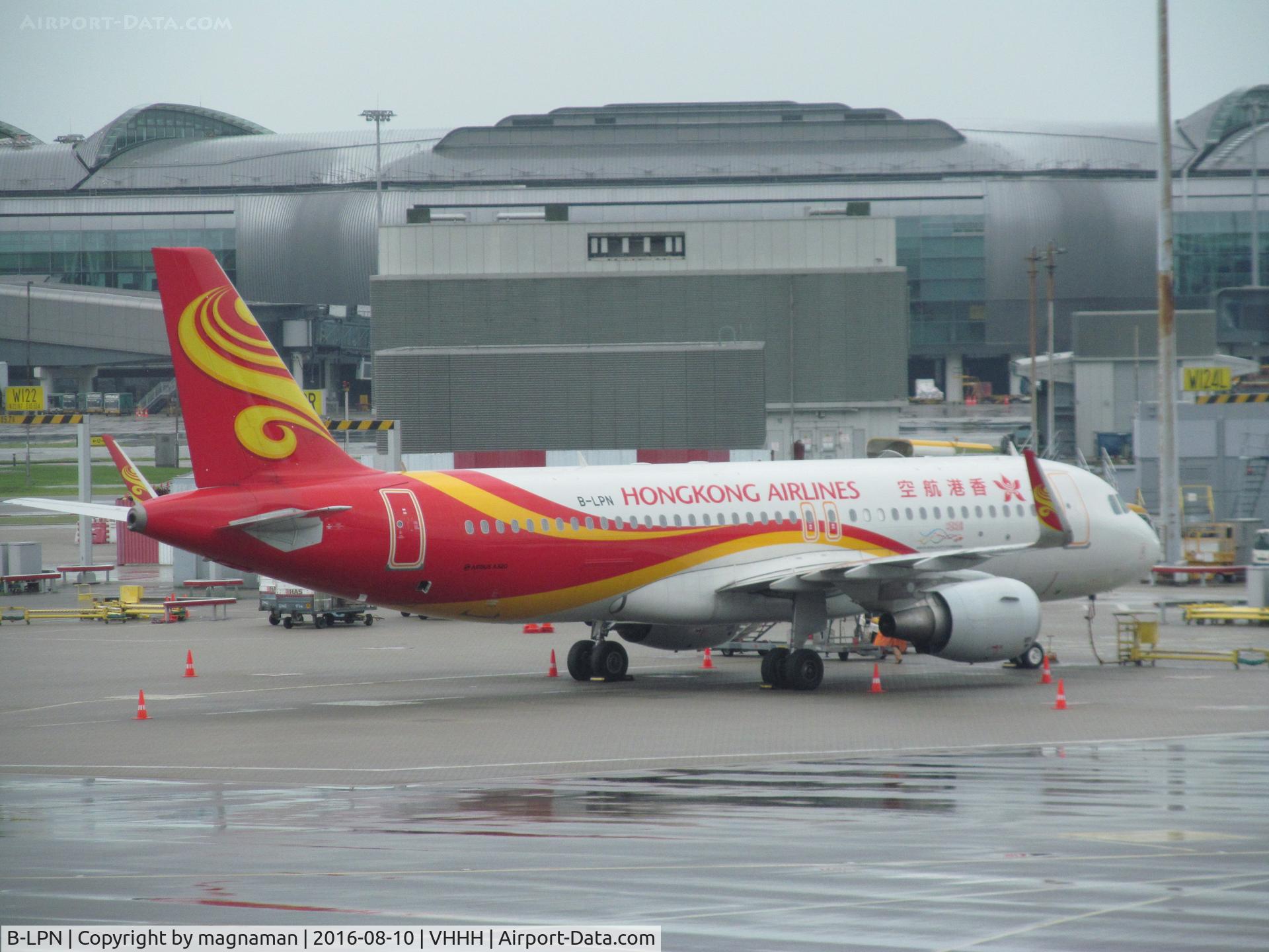 B-LPN, 2015 Airbus A320-214 C/N 6442, at hkg