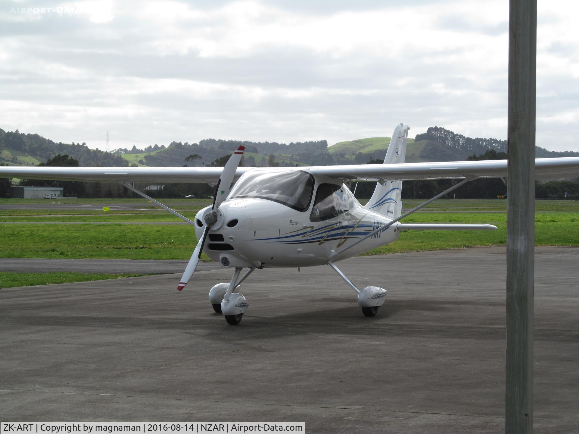 ZK-ART, Tecnam P-2008 C/N 115, new to NZ register