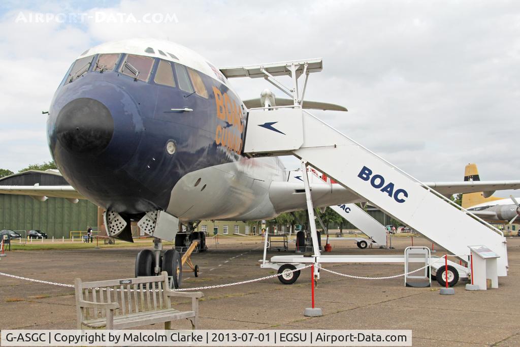 G-ASGC, 1965 BAC Super VC10 Srs 1151 C/N 853, Vickers Super VC10 Type 1151, Duxford Aviation Society, Duxford Airfield, July 1st 2013.