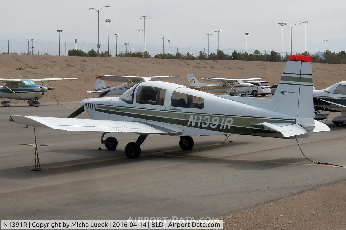 N1391R, 1975 Grumman American AA-5 Traveler C/N AA5-0791, At Boulder City, NV