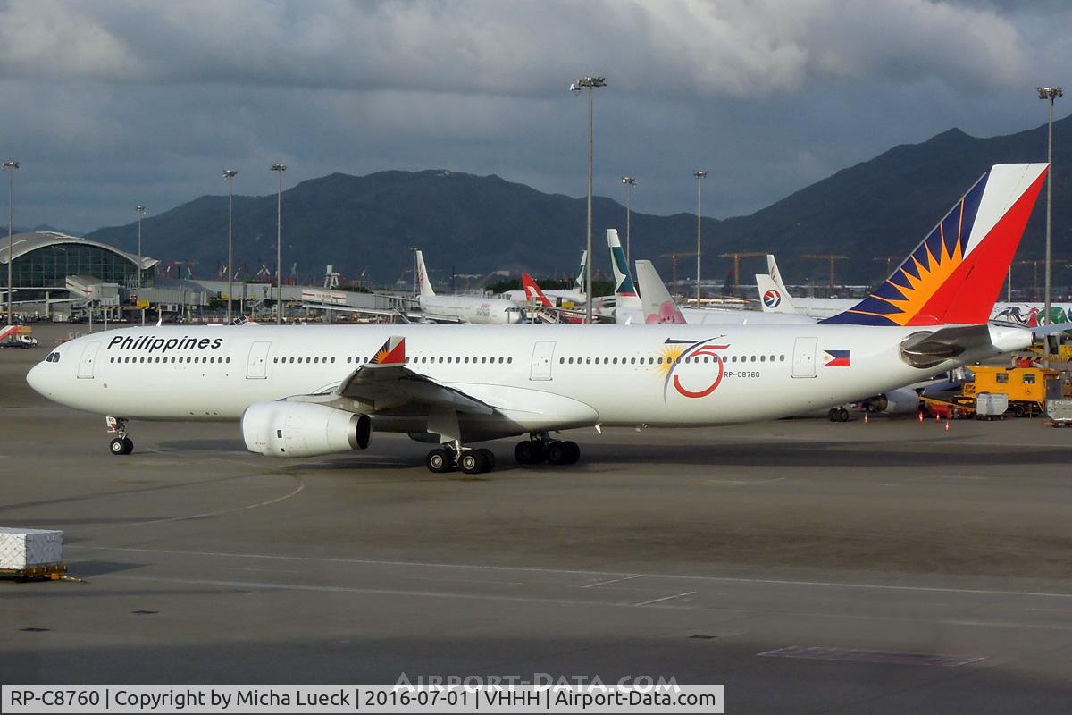 RP-C8760, Airbus A330-343 C/N 1510, At Hong Kong