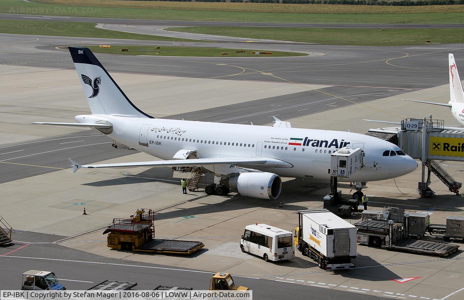 EP-IBK, 1993 Airbus A310-304 C/N 671, Iran Air Airbus A310-300 @VIE