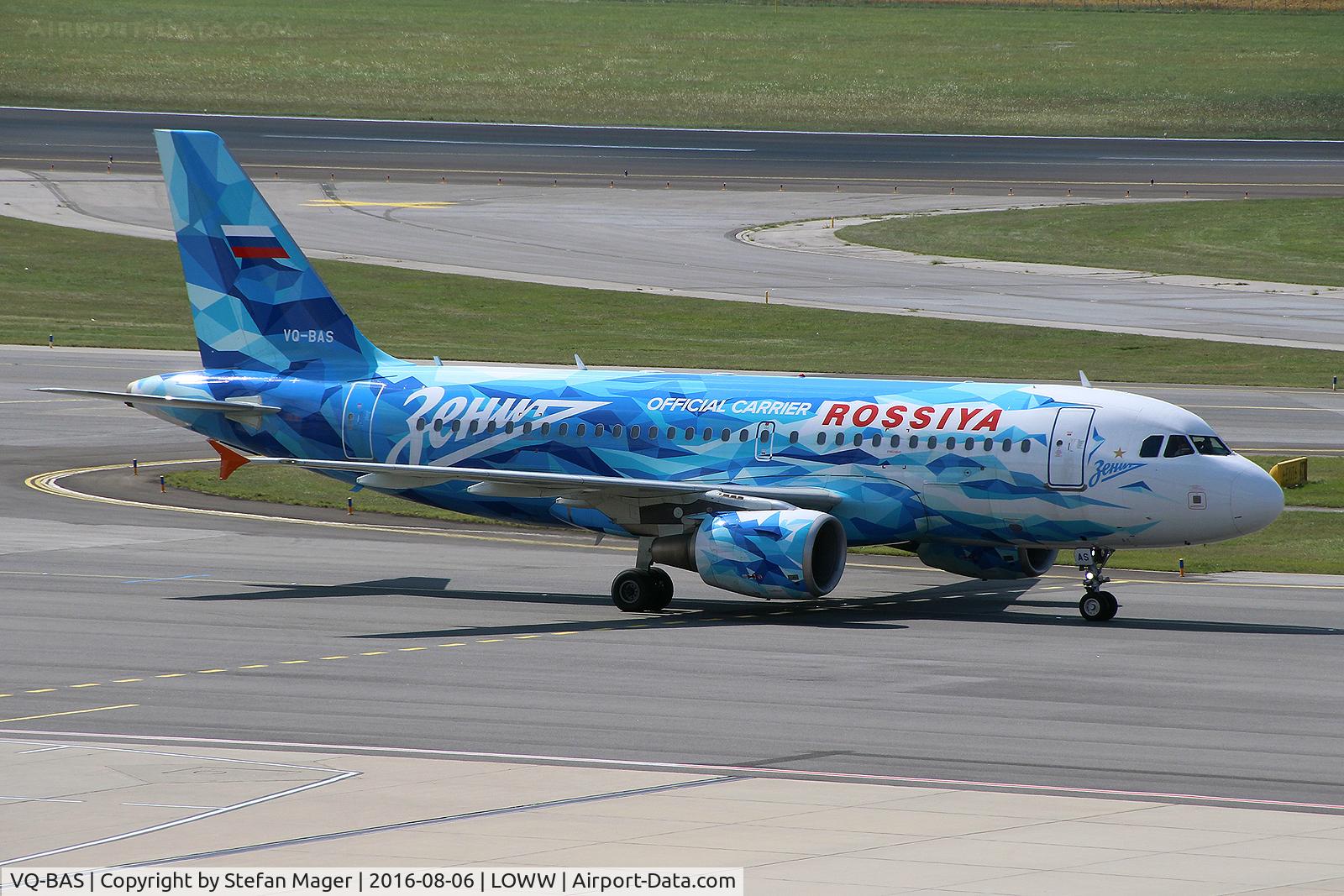 VQ-BAS, 2002 Airbus A319-111 C/N 1863, Rossia Airbus A319-100 @VIE