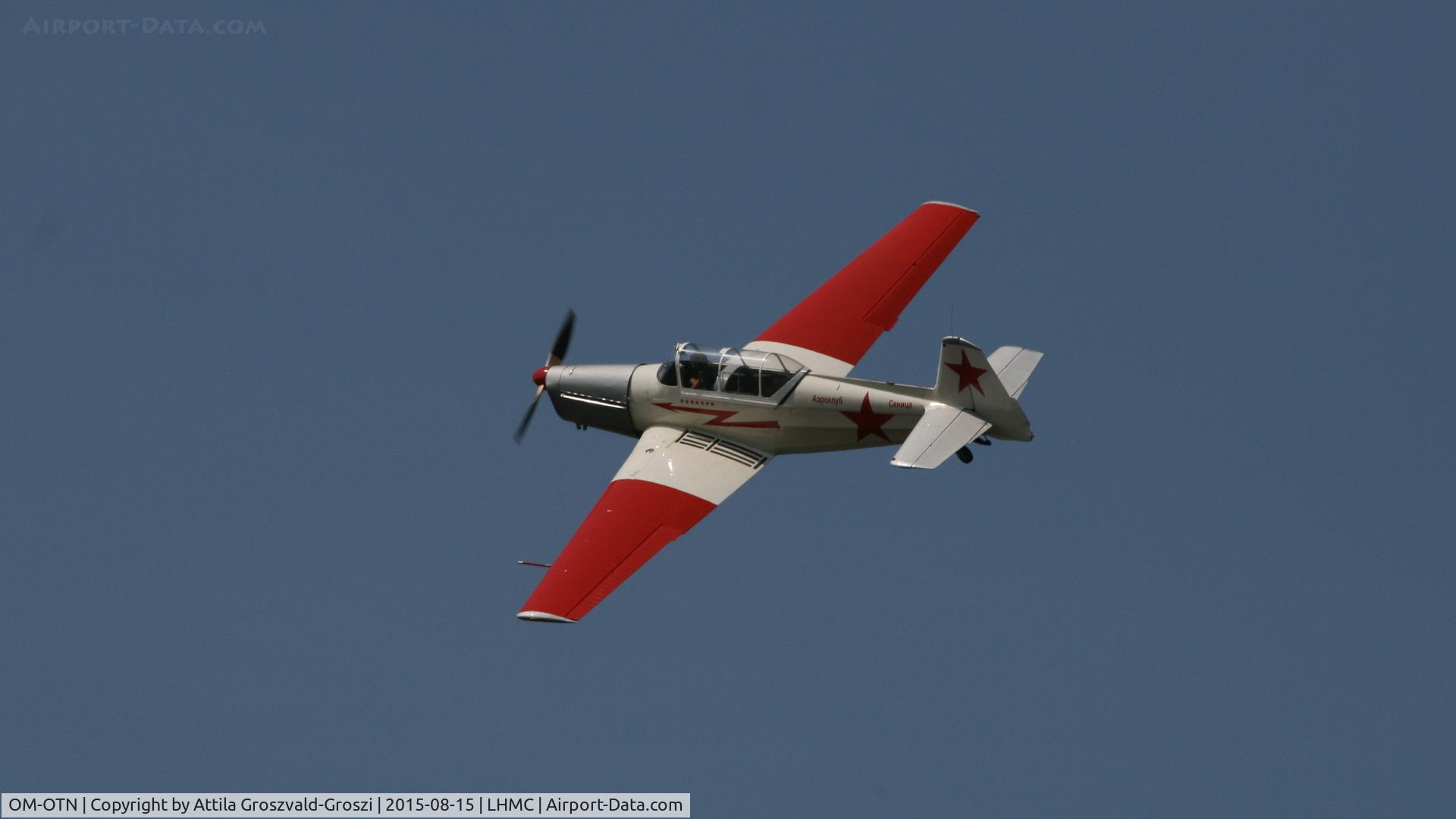 OM-OTN, Zlin Z-26 Trener C/N 606, Miskolc Airport - Airshow 2015 - Flight Simulation War