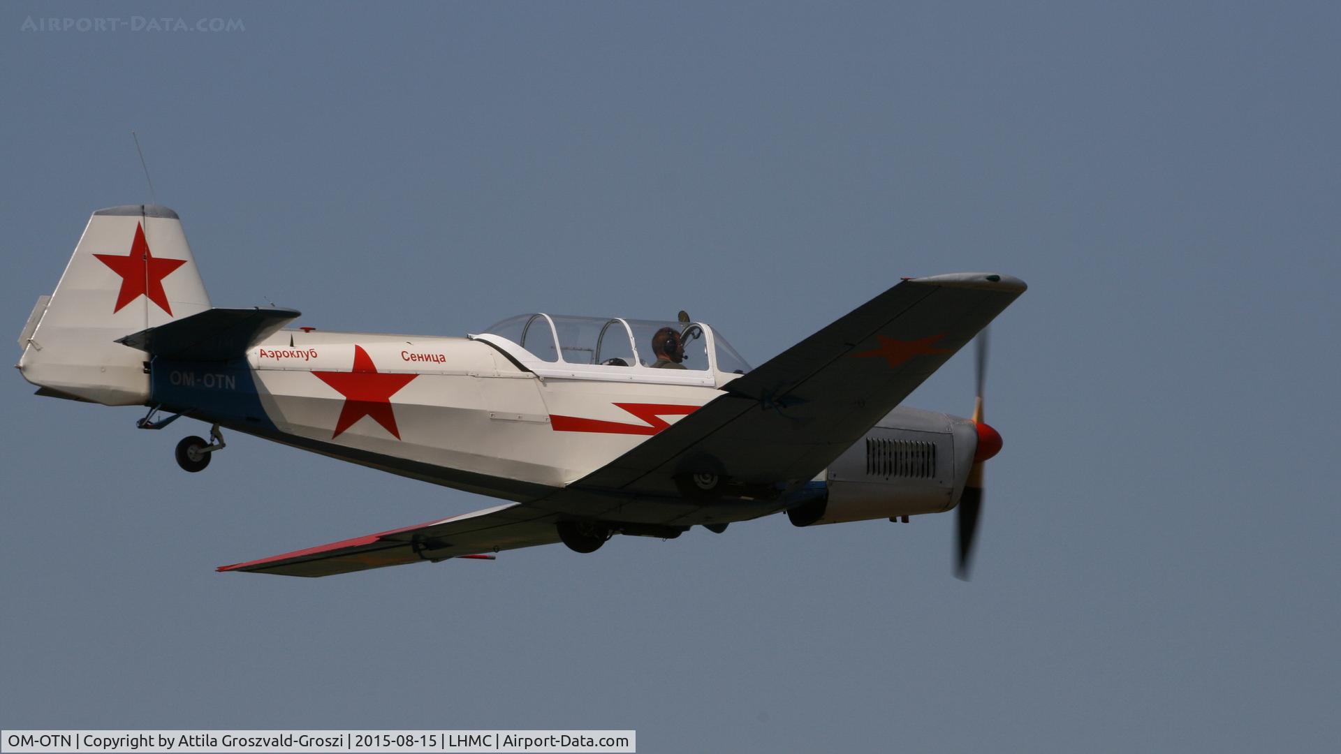OM-OTN, Zlin Z-26 Trener C/N 606, Miskolc Airport - Airshow 2015 - Flight Simulation War