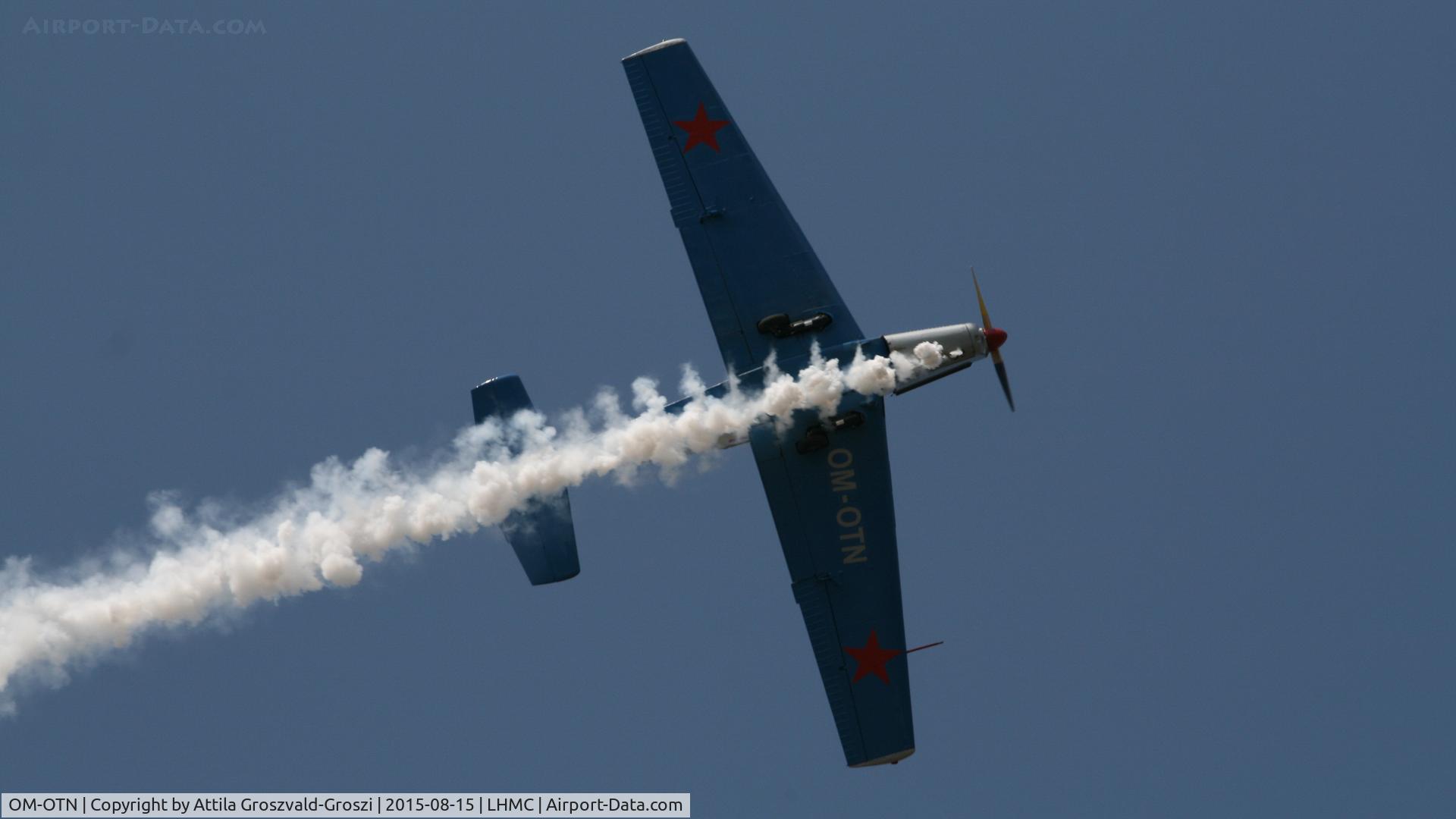 OM-OTN, Zlin Z-26 Trener C/N 606, Miskolc Airport - Airshow 2015 - Flight Simulation War