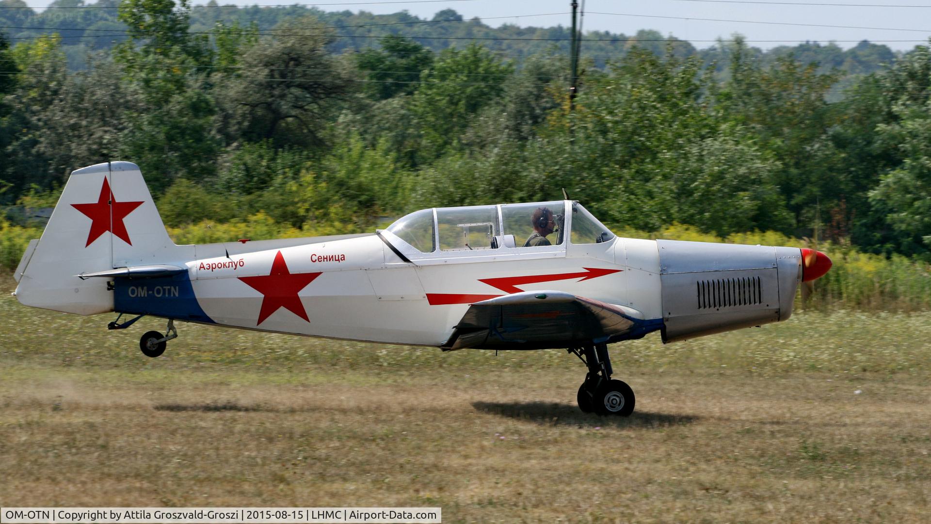 OM-OTN, Zlin Z-26 Trener C/N 606, Miskolc Airport - Airshow 2015 - Flight Simulation War-Landing