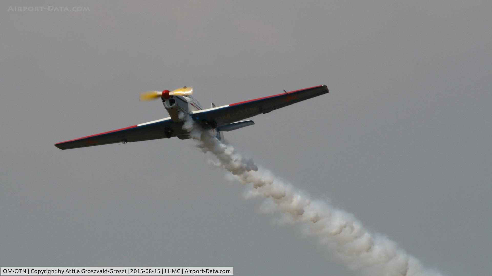 OM-OTN, Zlin Z-26 Trener C/N 606, Miskolc Airport - Airshow 2015 - demonstration flights