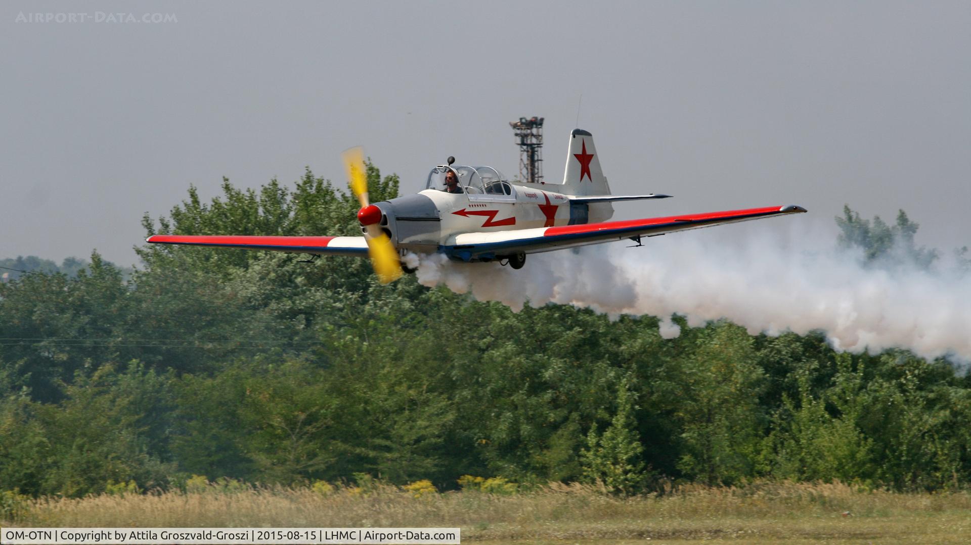 OM-OTN, Zlin Z-26 Trener C/N 606, Miskolc Airport - Airshow 2015 - demonstration flights