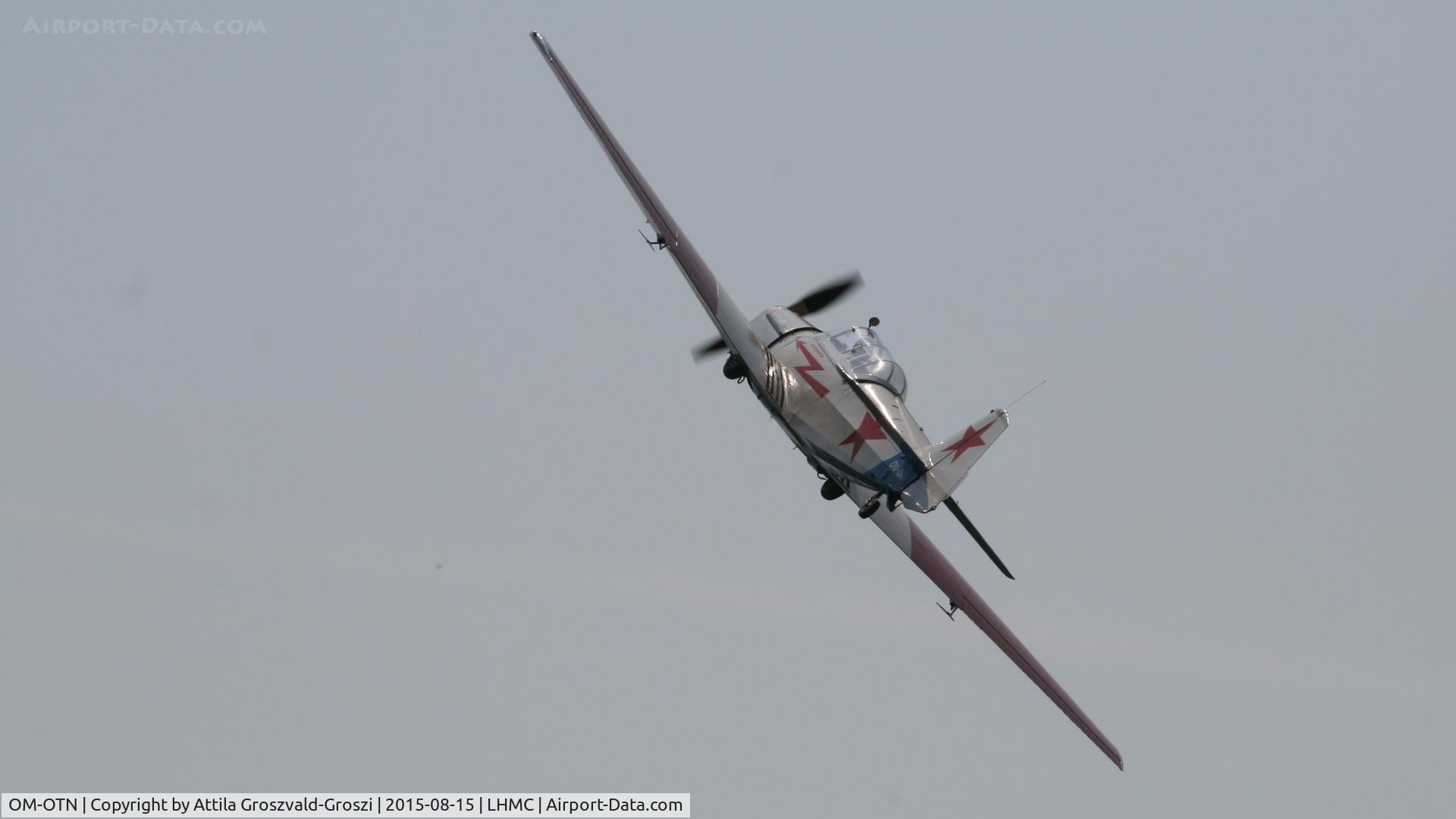 OM-OTN, Zlin Z-26 Trener C/N 606, Miskolc Airport - Airshow 2015 - demonstration flights