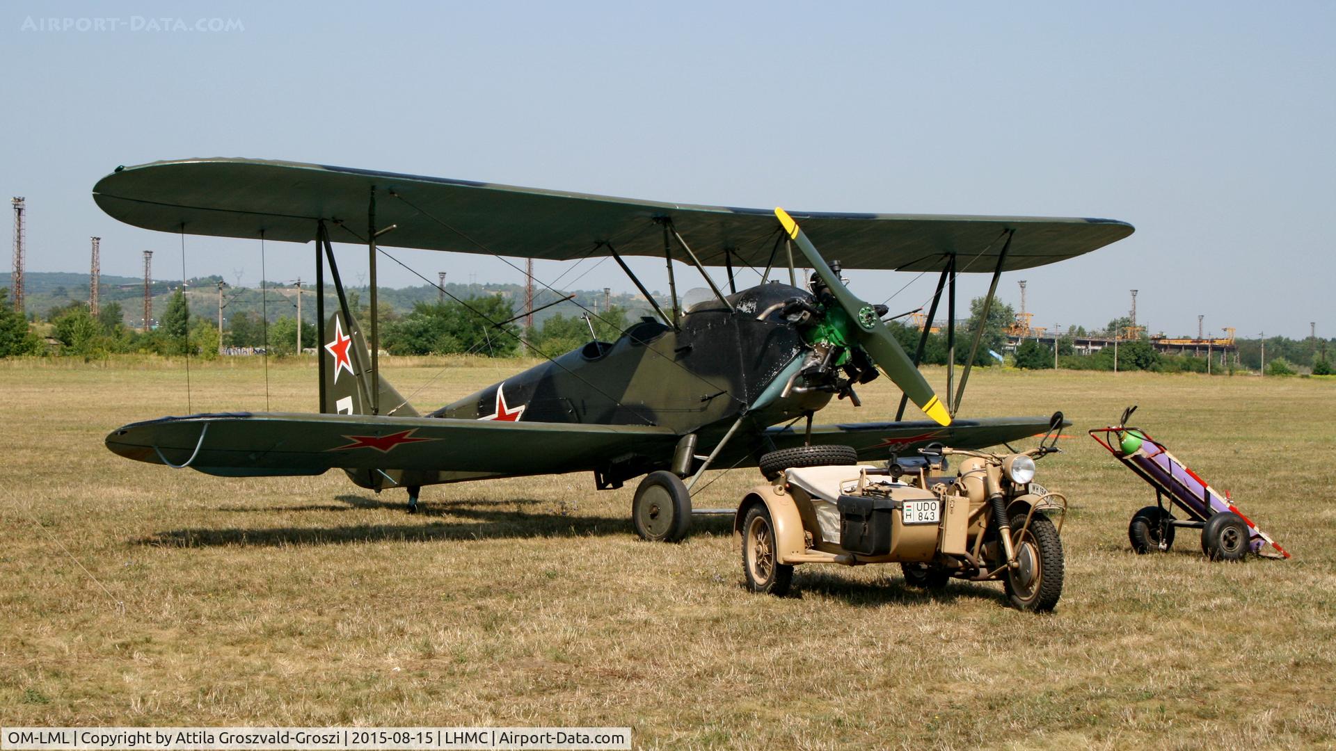 OM-LML, Polikarpov Po-2 C/N 01-03, Miskolc Airport - Airshow 2015
