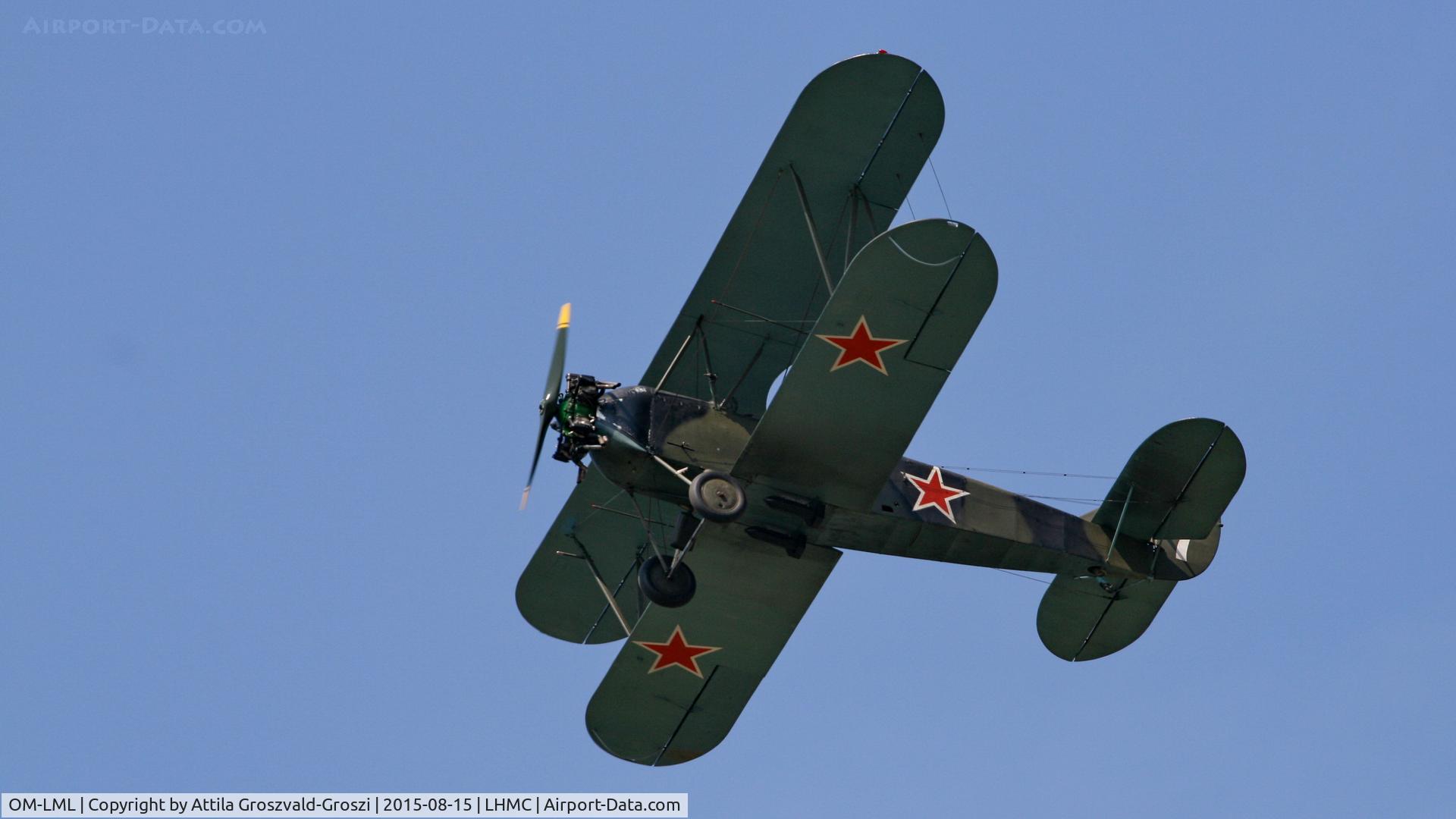 OM-LML, Polikarpov Po-2 C/N 01-03, Miskolc Airport - Airshow 2015 - Flight Simulation War