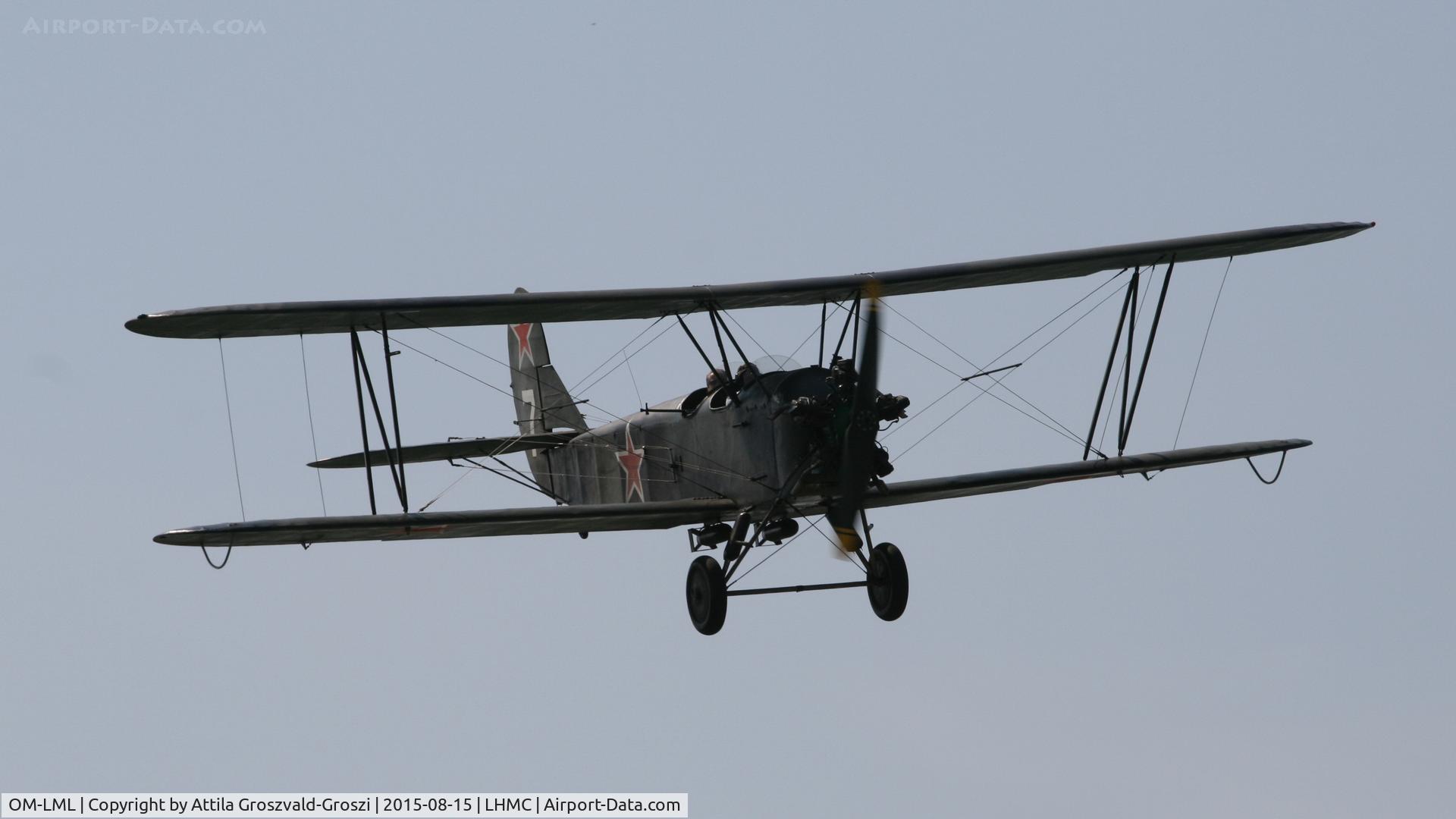OM-LML, Polikarpov Po-2 C/N 01-03, Miskolc Airport - Airshow 2015 - Flight Simulation War