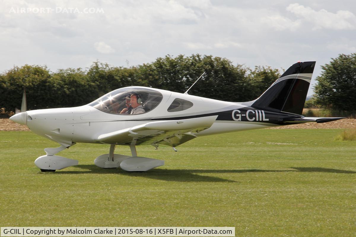 G-CIIL, 2014 BRM Aero Bristell NG5 Speed Wing C/N LAA 385-15275, Bristell NG5 Speed Wing, an airfield resident, Fishburn Airfield, August 16th 2015.