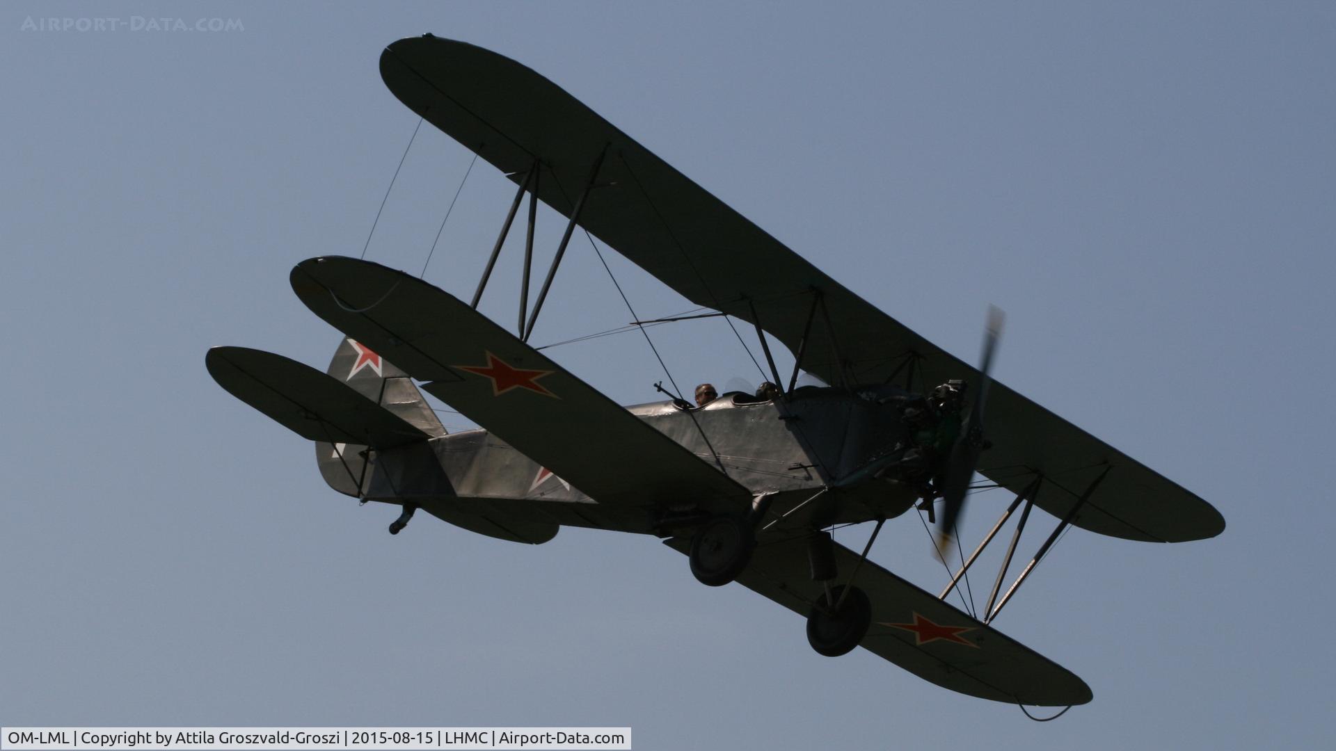 OM-LML, Polikarpov Po-2 C/N 01-03, Miskolc Airport - Airshow 2015 - Flight Simulation War