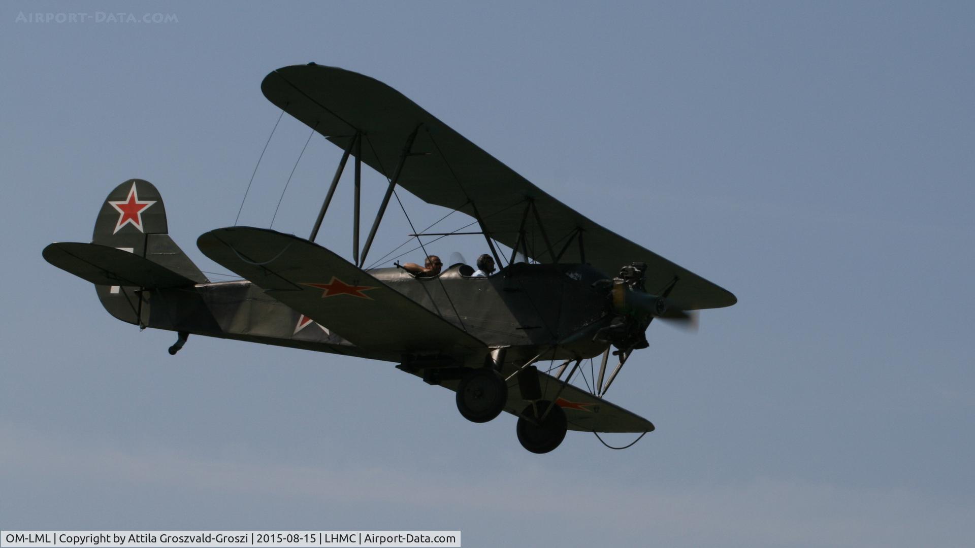 OM-LML, Polikarpov Po-2 C/N 01-03, Miskolc Airport - Airshow 2015 - Flight Simulation War