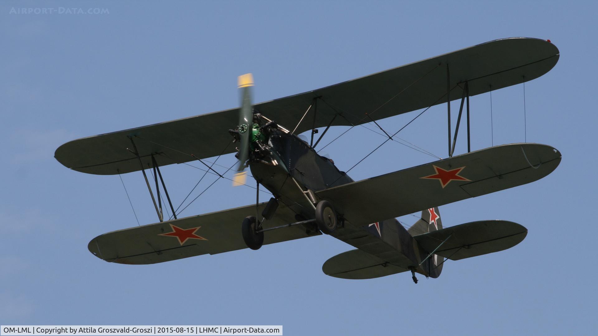 OM-LML, Polikarpov Po-2 C/N 01-03, Miskolc Airport - Airshow 2015 - Flight Simulation War