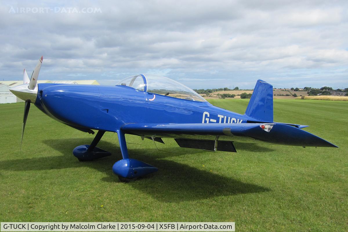 G-TUCK, 2003 Vans RV-8 C/N PFA 303-13706, Vans RV-8 at Fishburn Airfield, September 4th 2015.