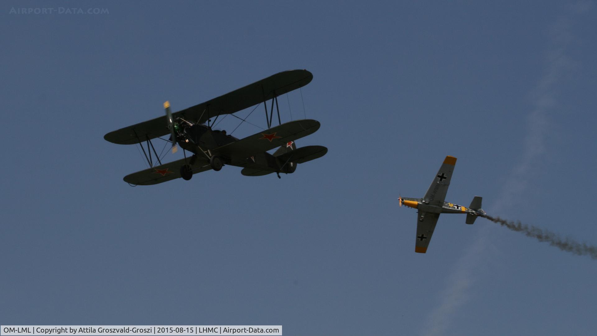 OM-LML, Polikarpov Po-2 C/N 01-03, Miskolc Airport - Airshow 2015 - Flight Simulation War