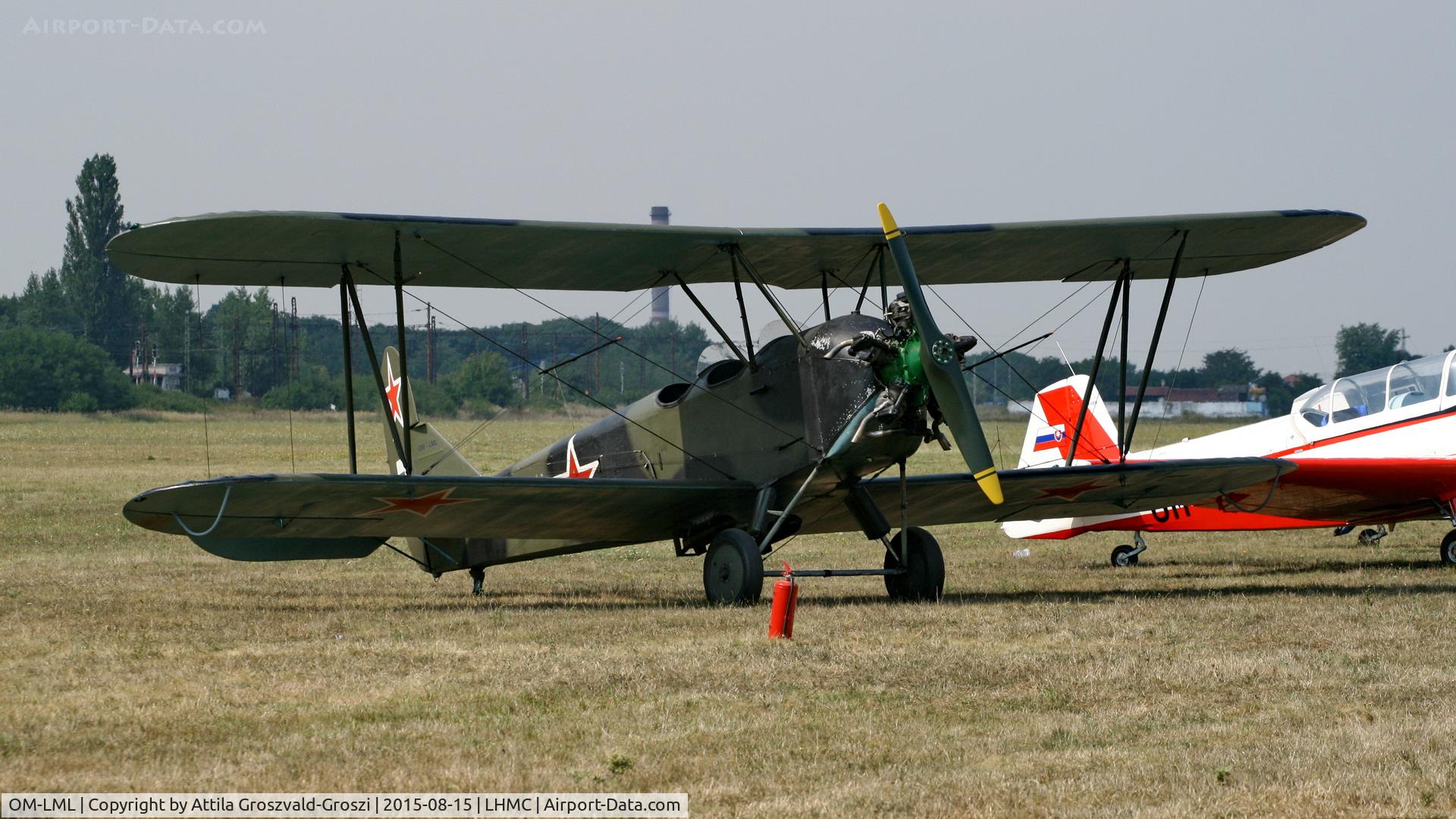 OM-LML, Polikarpov Po-2 C/N 01-03, Miskolc Airport - Airshow 2015