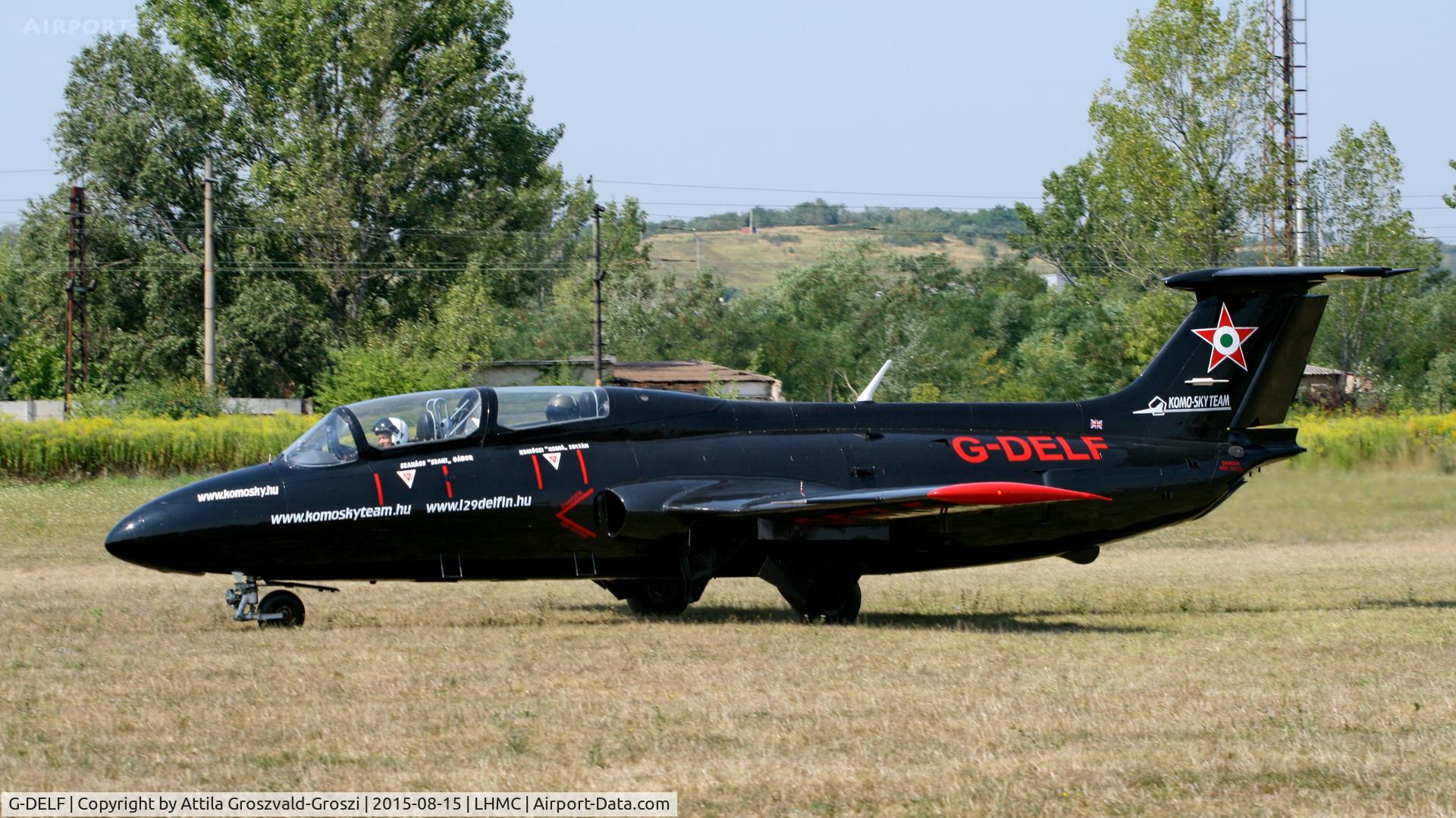 G-DELF, 1971 Aero L-29 Delfin C/N 194555, Miskolc Airport - Airshow 2015