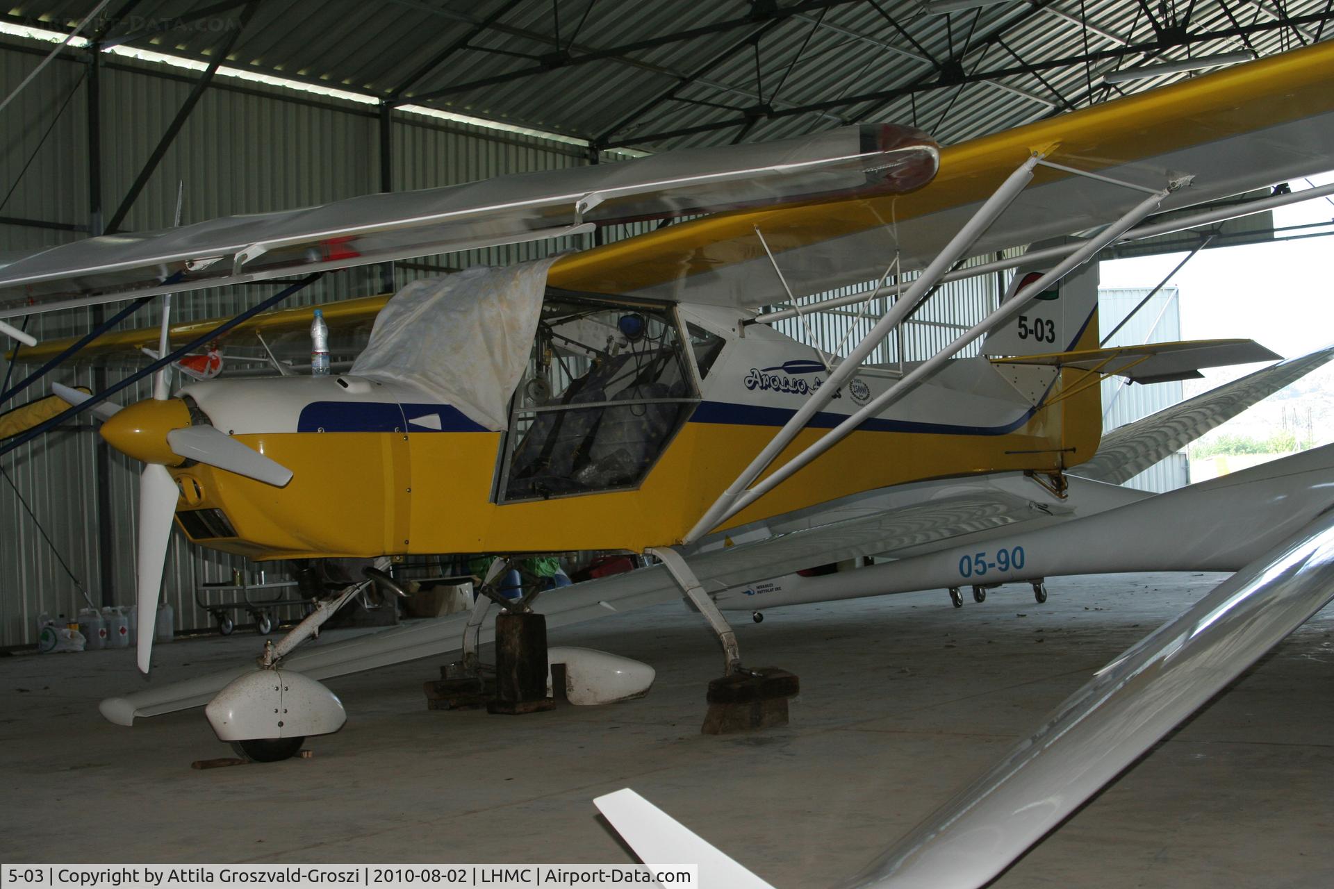 5-03, 2003 Apollo Fox C/N 240703, Miskolc Airport - Hungary