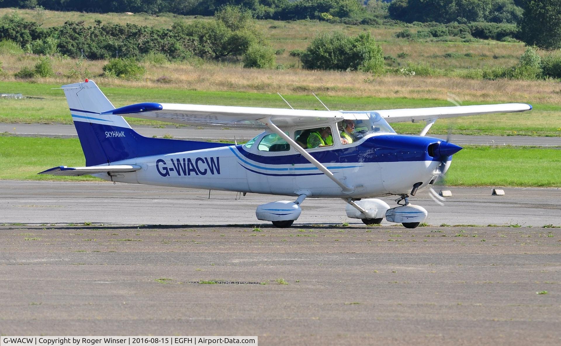 G-WACW, 1981 Cessna 172P C/N 172-74057, Visiting Cessna Skyhawk.