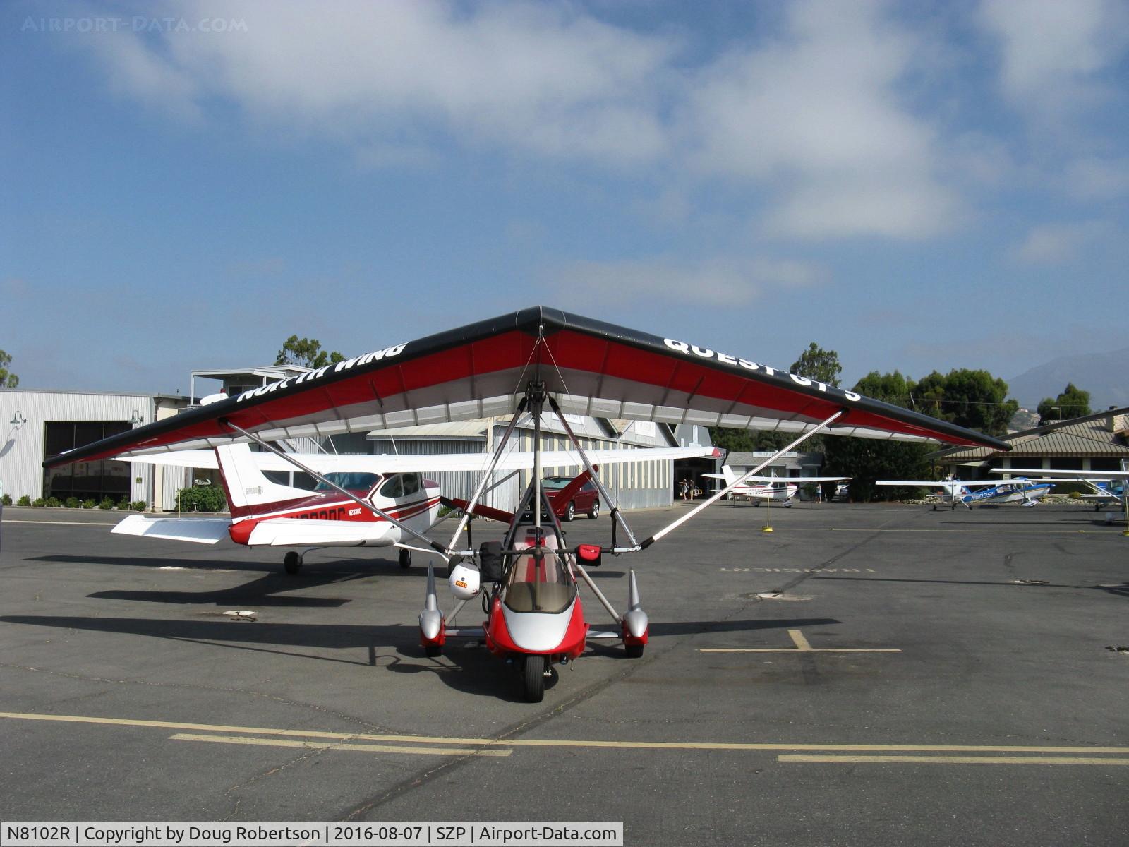 N8102R, 2005 Air Creation Tanarg C/N T05052, 2005 Air Creation USA TANARG, Rotax 912 4 stroke pusher, tandem seats, BRS Ballistic Recovery System, Experimental class. Ignore wing markings.