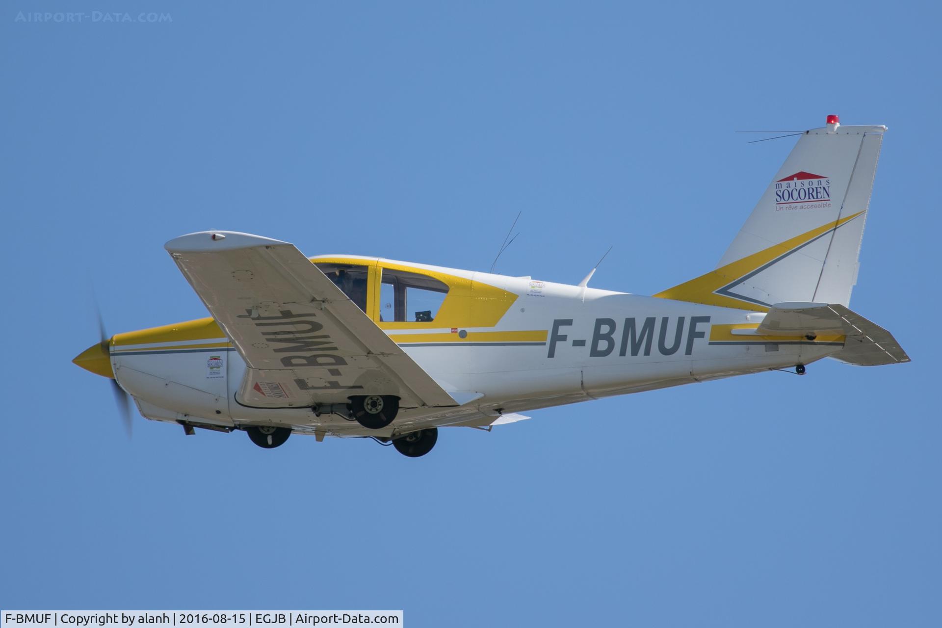 F-BMUF, 1965 Gardan GY-80-160 Horizon C/N 90, Departing Guernsey