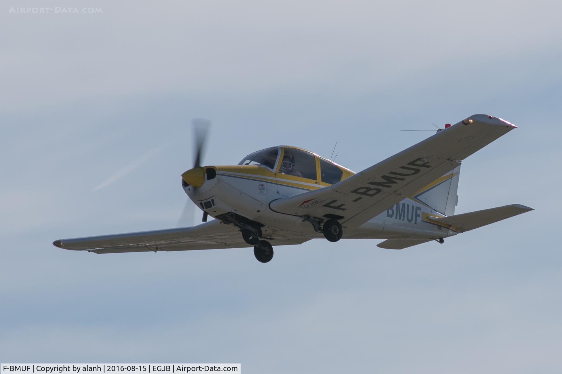 F-BMUF, 1965 Gardan GY-80-160 Horizon C/N 90, Departing Guernsey