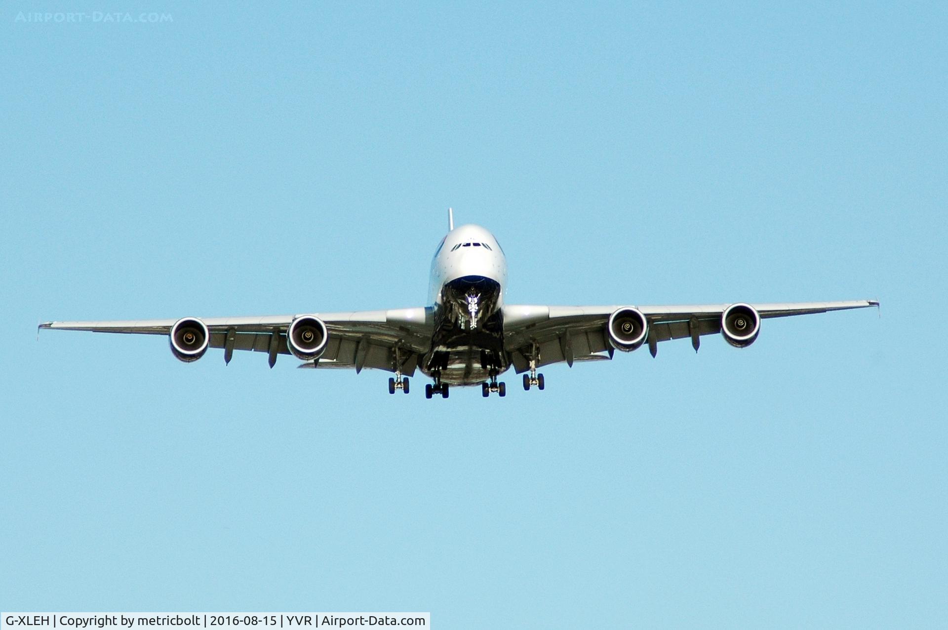 G-XLEH, 2014 Airbus A380-841 C/N 163, BA85 from LHR
