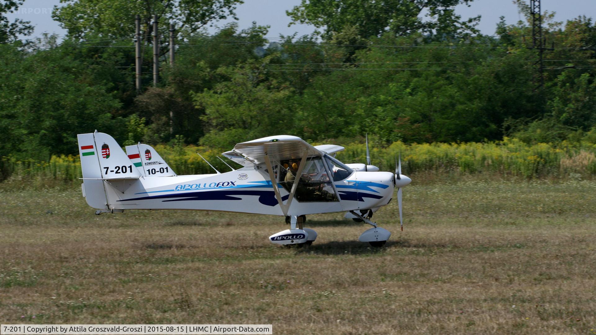 7-201, 2011 Apollo Fox C/N 150611, Miskolc Airport, Hungary- Airshow 2015