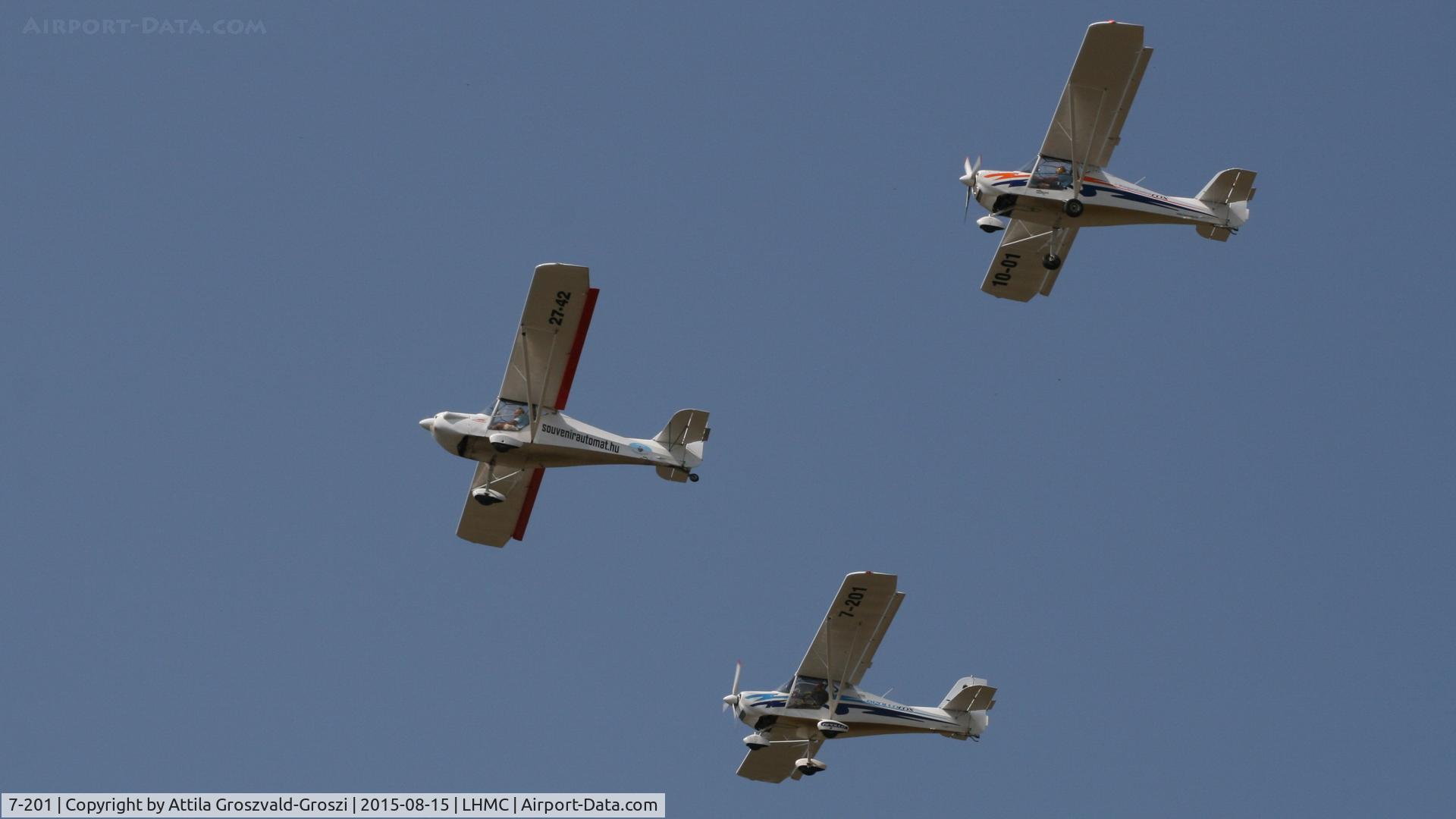 7-201, 2011 Apollo Fox C/N 150611, Miskolc Airport, Hungary- Airshow 2015 - demonstration flights
