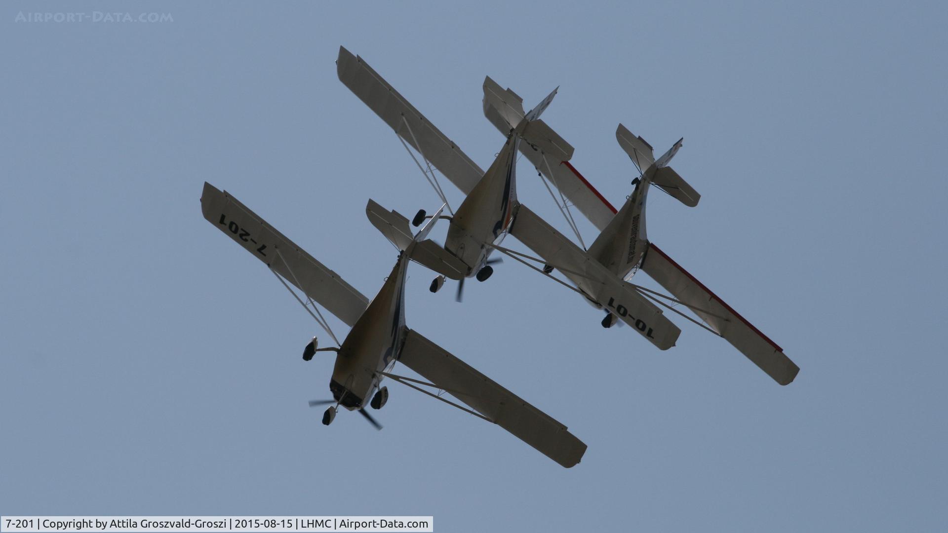 7-201, 2011 Apollo Fox C/N 150611, Miskolc Airport, Hungary- Airshow 2015 - demonstration flights