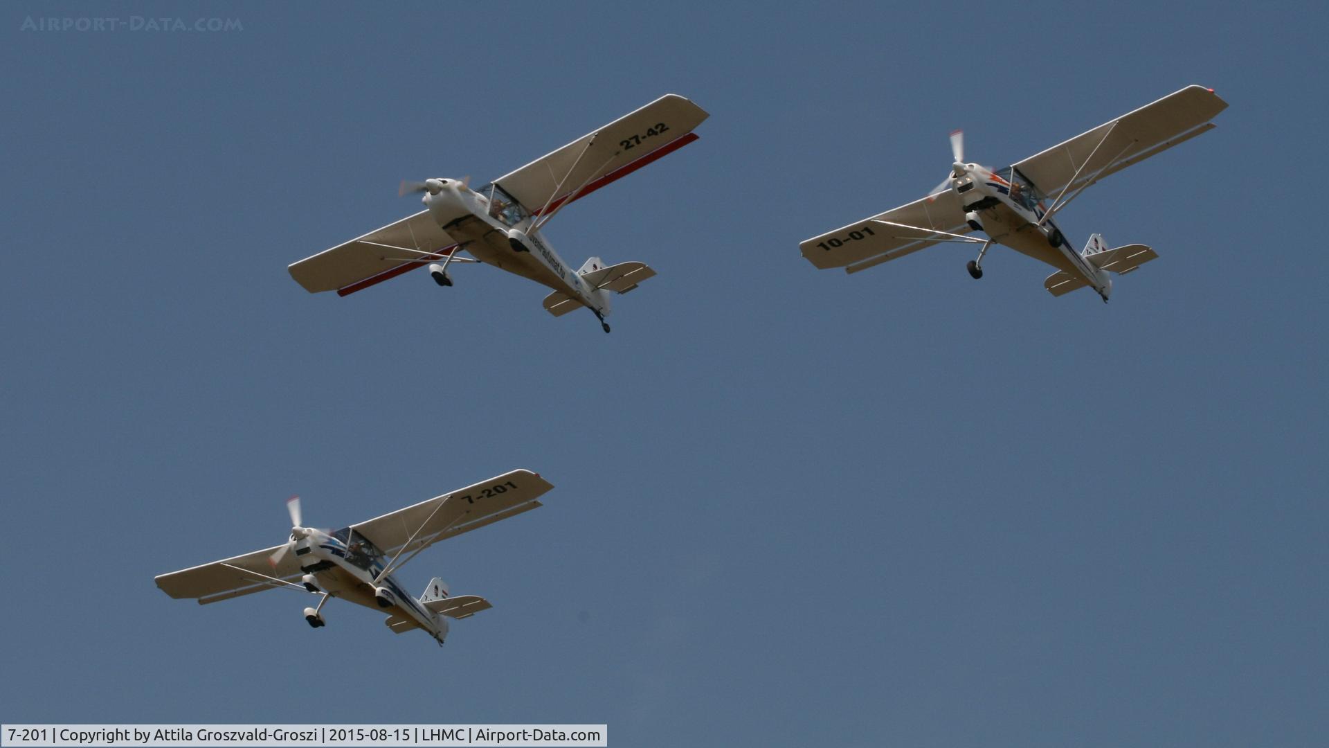 7-201, 2011 Apollo Fox C/N 150611, Miskolc Airport, Hungary- Airshow 2015 - demonstration flights