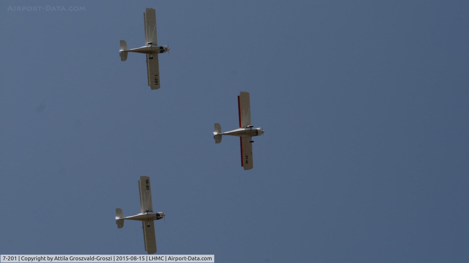 7-201, 2011 Apollo Fox C/N 150611, Miskolc Airport, Hungary- Airshow 2015 - demonstration flights