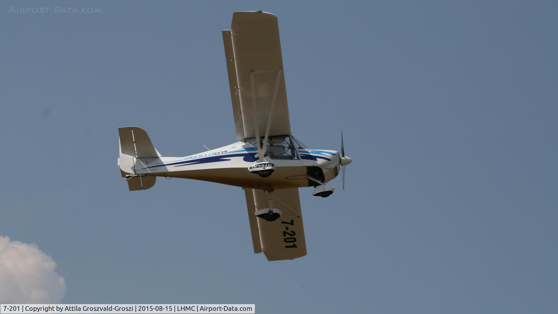 7-201, 2011 Apollo Fox C/N 150611, Miskolc Airport, Hungary- Airshow 2015 - demonstration flights