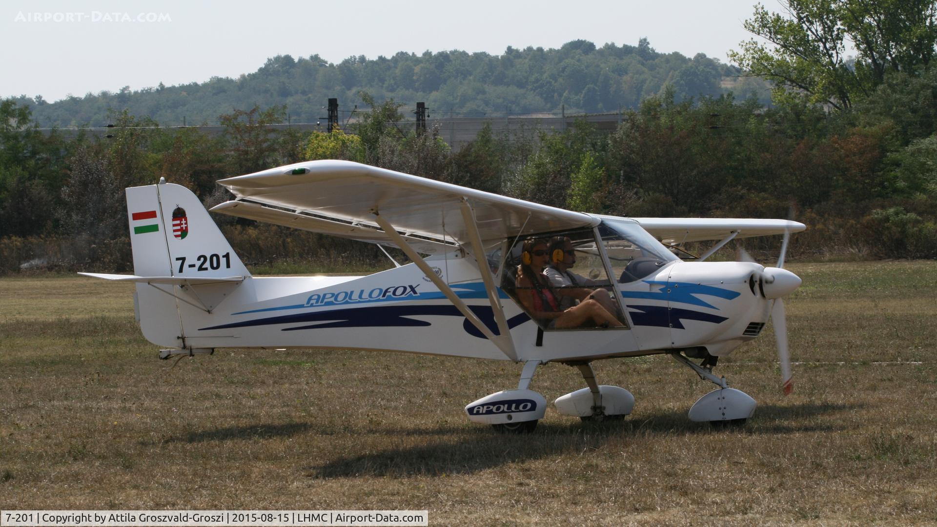 7-201, 2011 Apollo Fox C/N 150611, Miskolc Airport, Hungary- Airshow 2015