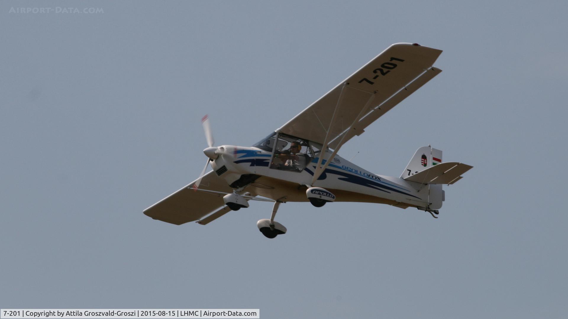 7-201, 2011 Apollo Fox C/N 150611, Miskolc Airport, Hungary- Airshow 2015