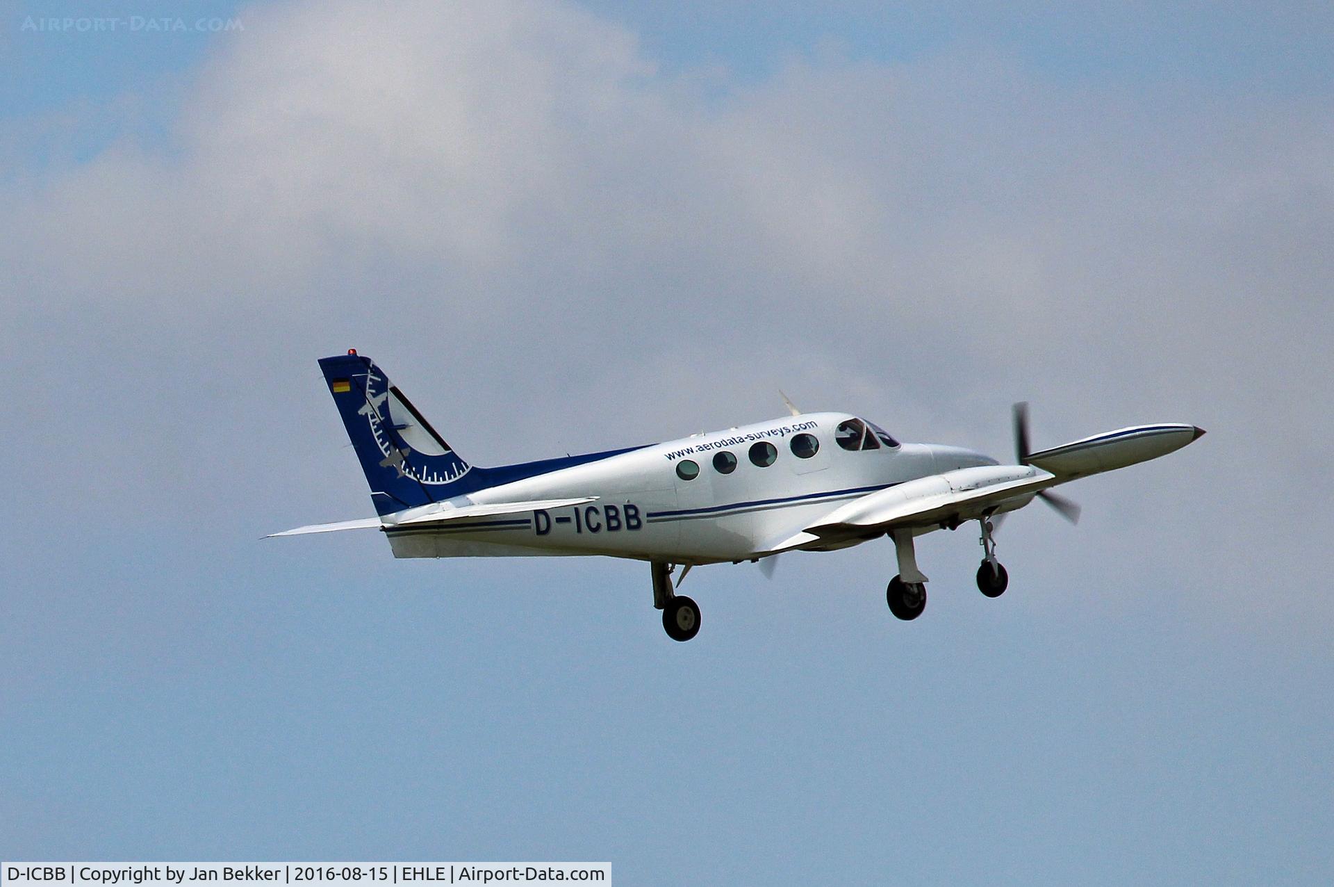 D-ICBB, 1978 Cessna 340A C/N 340A-0541, Taking off from Lelystad Airport
