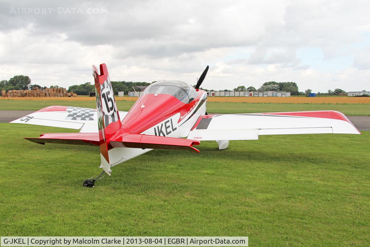G-JKEL, 2010 Vans RV-7 C/N PFA 323-14170, Vans RV-7 at The Summer Madness Fly-In. The Real Aeroplane Company, Breighton Airfield, August 2013.
