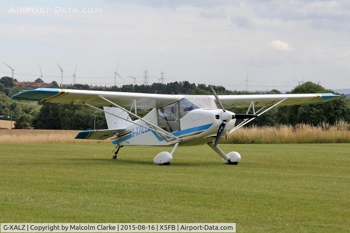 G-XALZ, 2009 Rans S-6S-116 Super Six C/N PFA 204A-14378, Rans S-6S-116 Super Six, an airfield resident at Fishburn Airfield, August 16th 2015.