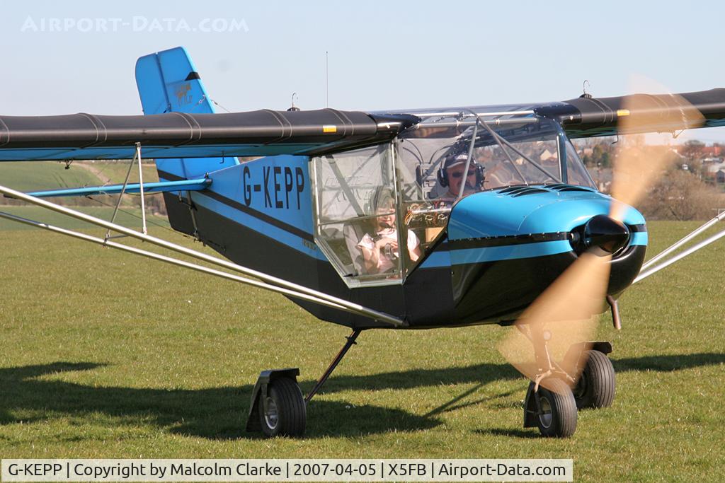 G-KEPP, 2004 Rans S-6ES Coyote II C/N PFA 204-14308, Rans S-6ES Coyote II, Fishburn Airfield, April 2007.