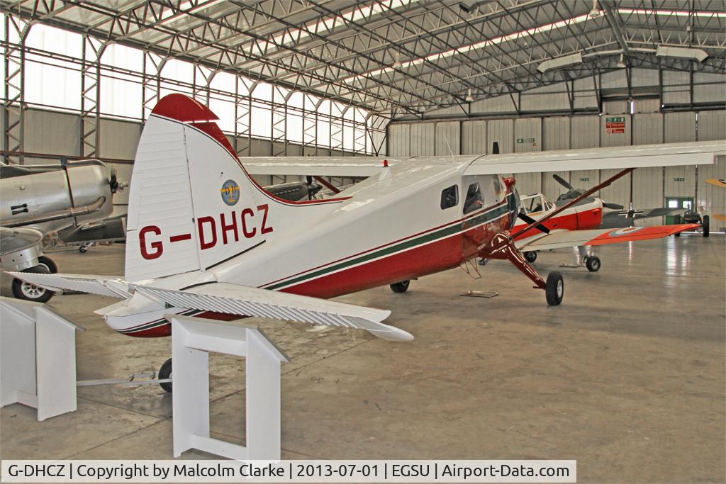 G-DHCZ, 1960 De Havilland Canada DHC-2 Beaver AL.1 C/N 1442, De Havilland Canada DHC-2. At The Imperial War Museum, Duxford. July 13th 2013.
