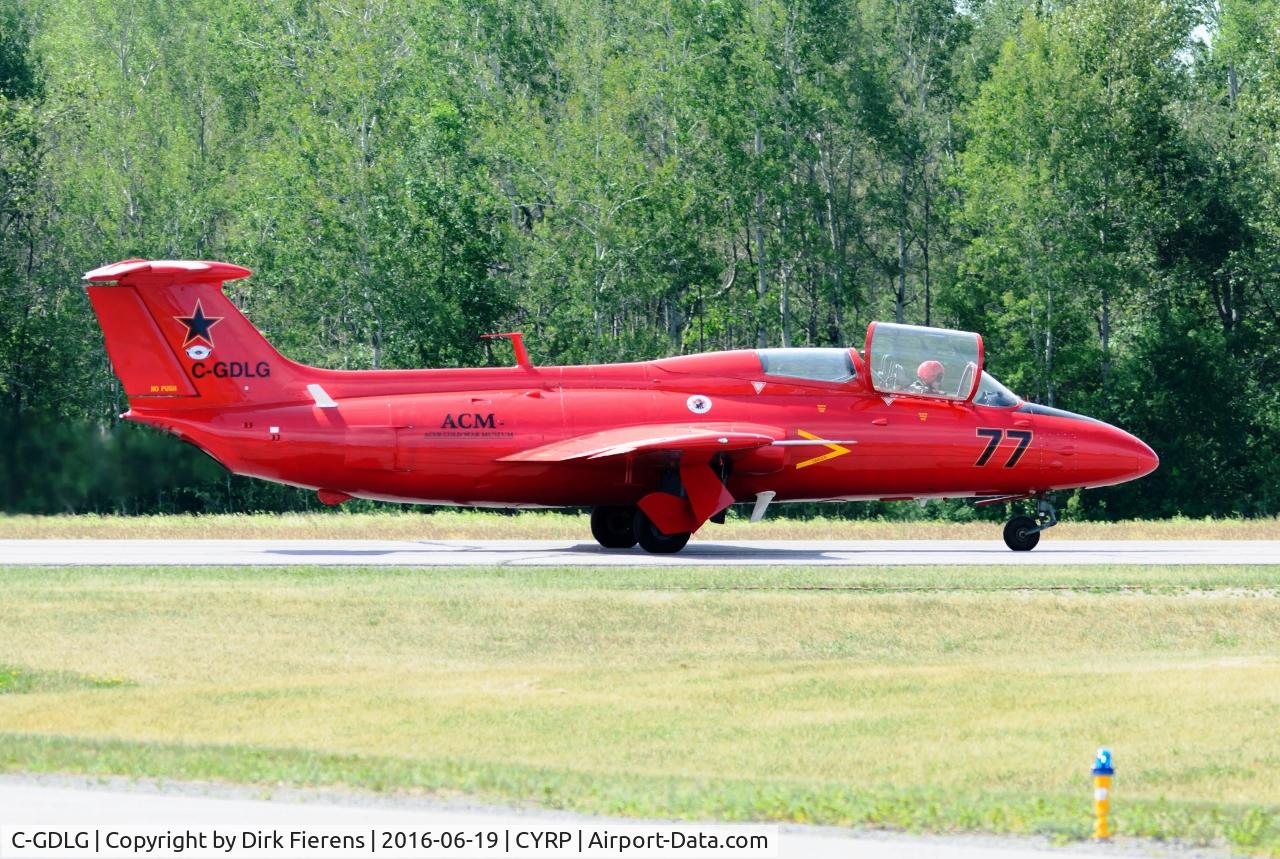 C-GDLG, 1971 Aero L-29 Delfin C/N 194146, Departing EAA breakfast fly in.