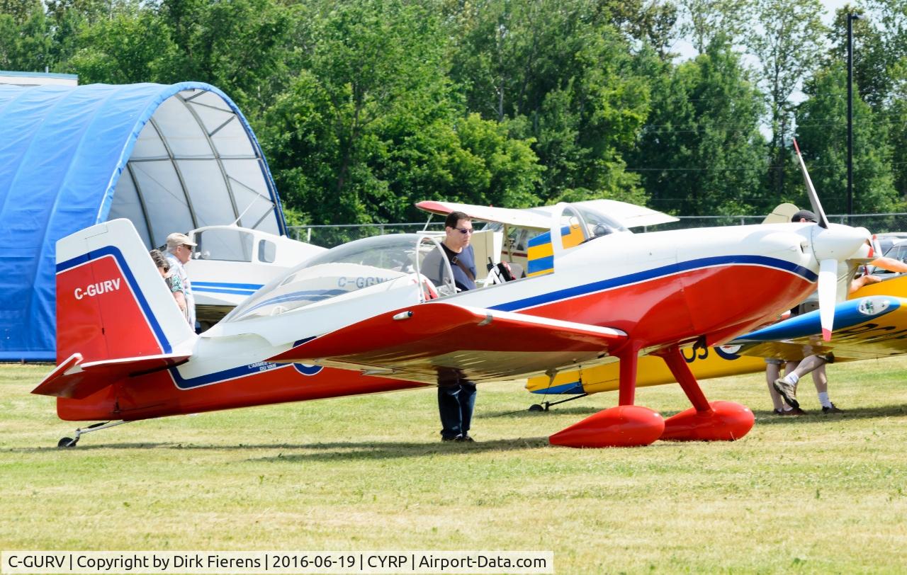 C-GURV, 2004 Vans RV-8 C/N 80965, At the EAA breakfast fly in dispersal area.